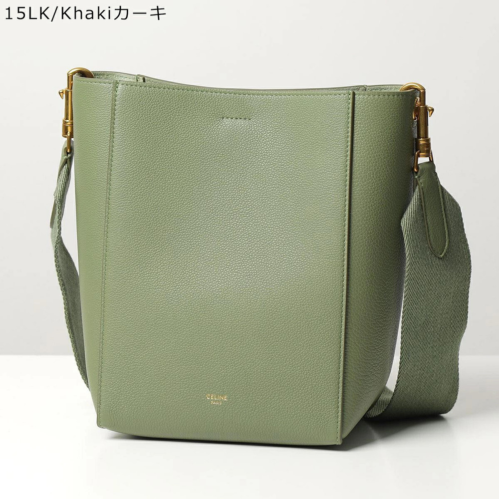 Celine Hobo Bag SEAU SANGLE Leather Shoulder Tote